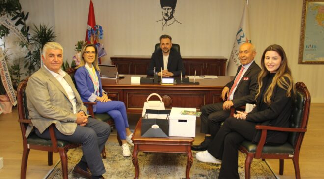 ANFAŞ’tan BAİB Başkanı Mehmet Ali Can’a Ziyaret: İhracat İçin İş Birliği Mesajı