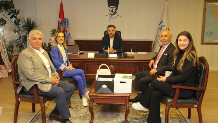 ANFAŞ’tan BAİB Başkanı Mehmet Ali Can’a Ziyaret: İhracat İçin İş Birliği Mesajı