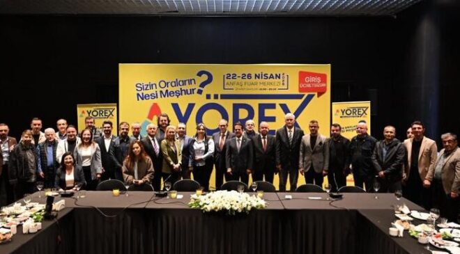 Antalya’da YÖREX heyecanı başlıyor: 14. Yöresel Ürünler Fuarı 22 Nisan’da kapılarını açıyor