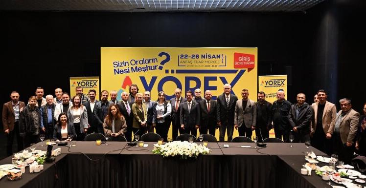 Antalya’da YÖREX heyecanı başlıyor: 14. Yöresel Ürünler Fuarı 22 Nisan’da kapılarını açıyor