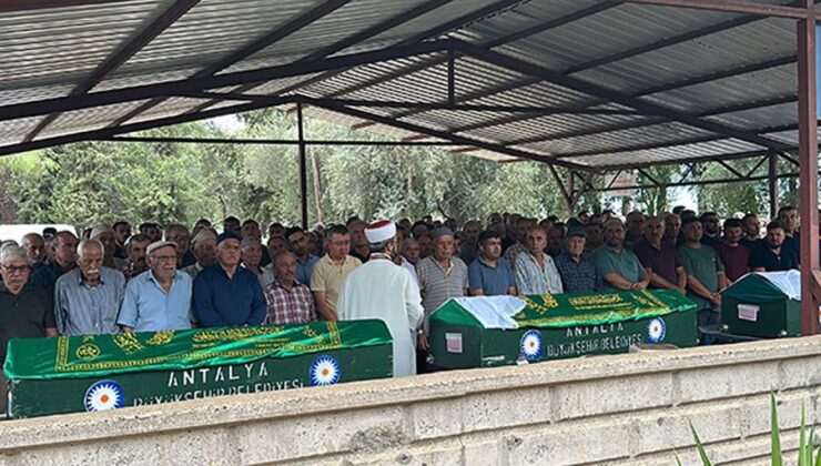 Antalya’da gece yarısı dehşeti! Uzaklaştırma kararı bulunan eş, 3 kişiyi öldürdü: Anne, baba ve kızları yan yana toprağa verildi